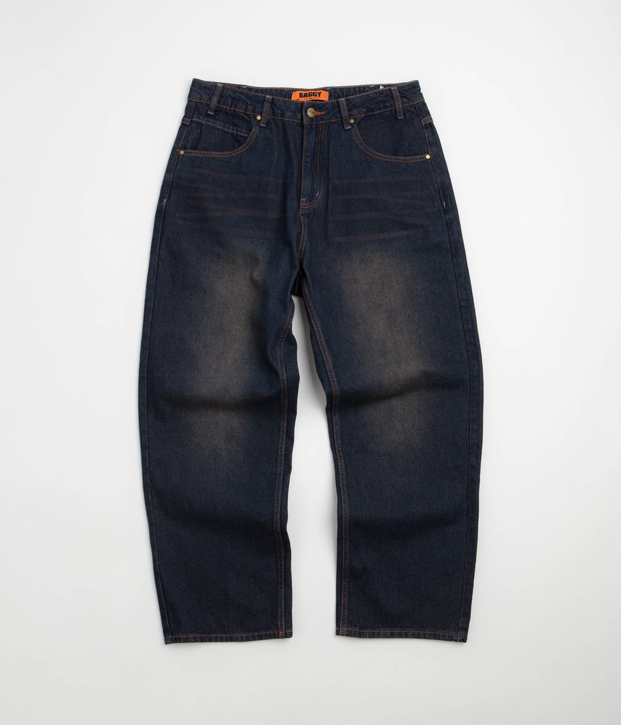 Butter Goods Solar Fade Jeans - Tinted Dark Indigo