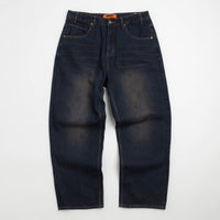 Butter Goods Solar Fade Jeans - Tinted Dark Indigo thumbnail