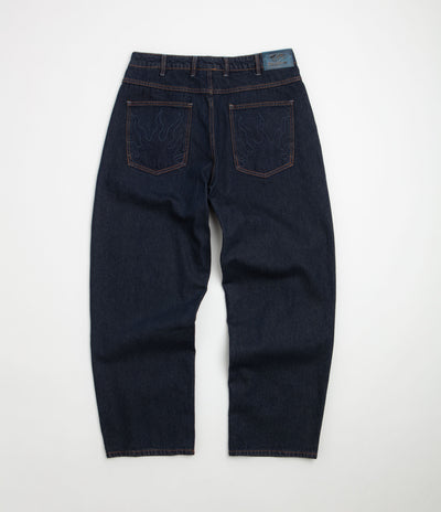 Butter Goods Solar Fade Jeans - Tinted Dark Indigo