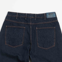 Butter Goods Solar Fade Jeans - Tinted Dark Indigo thumbnail