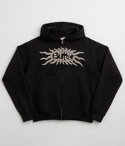 Butter Goods Solar Zip-Thru Hoodie - Black