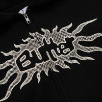 Butter Goods Solar Zip-Thru Hoodie - Black thumbnail