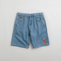 Butter Goods Sorcerer Baggy Denim Shorts in Washed Indigo thumbnail