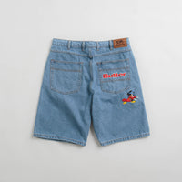 Butter Goods Sorcerer Baggy Denim Shorts in Washed Indigo thumbnail