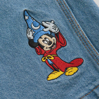 Butter Goods Sorcerer Baggy Denim Shorts in Washed Indigo thumbnail
