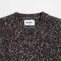 Butter Goods Speckle Knit Crewneck Sweatshirt in Charcoal thumbnail