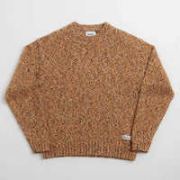 Butter Goods Speckle Knit Crewneck Sweatshirt - Copper thumbnail