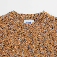 Butter Goods Speckle Knit Crewneck Sweatshirt - Copper thumbnail