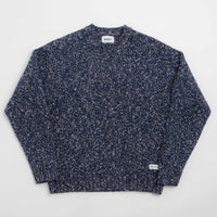 Butter Goods Speckle Knit Crewneck Sweatshirt - Navy thumbnail