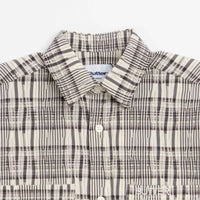 Butter Goods Spring Short Sleeve Shirt - Black / Cream thumbnail