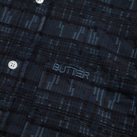 Butter Goods Spring Short Sleeve Shirt - Overdye Navy thumbnail