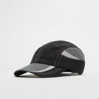 Butter Goods Sprint 4 Panel Cap in Black thumbnail
