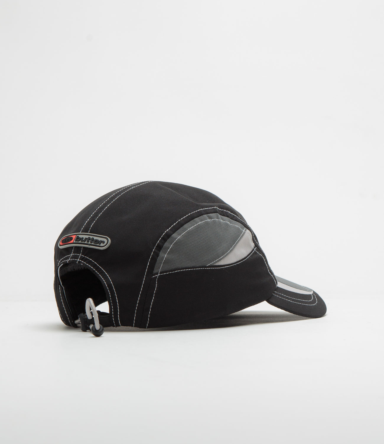 Butter Goods Sprint 4 Panel Cap - Black | Flatspot