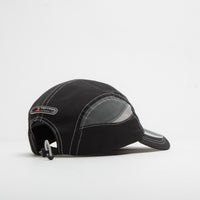 Butter Goods Sprint 4 Panel Cap in Black thumbnail