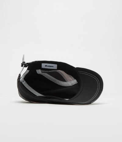 Butter Goods Sprint 4 Panel Cap in Black