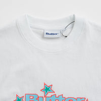 Butter Goods Star Logo T-Shirt - White thumbnail