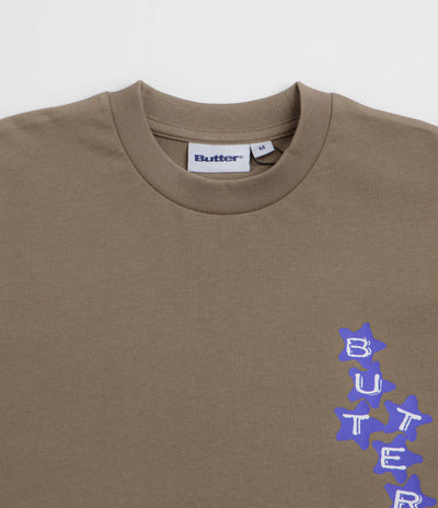 Butter Goods Stars T-Shirt in Clay