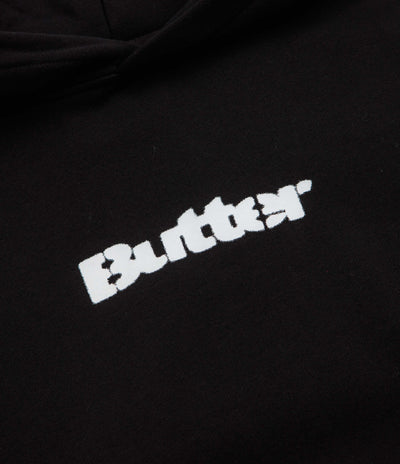 Butter Goods Stencil Logo Hoodie - Black