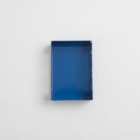 Butter Goods Stencil Logo Metal Tray in Blue thumbnail