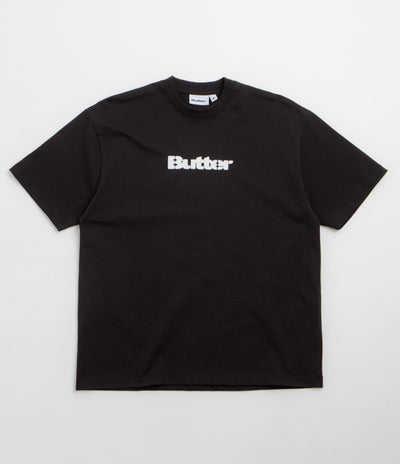 Butter Goods Stencil Logo T-Shirt - Black