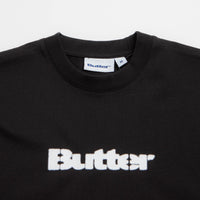 Butter Goods Stencil Logo T-Shirt - Black thumbnail