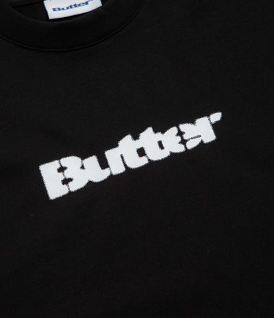Butter Goods Stencil Logo T-Shirt - Black