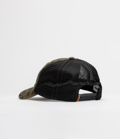 Butter Goods Stencil Trucker Cap - Leopard