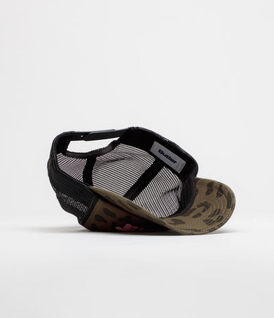 Butter Goods Stencil Trucker Cap - Leopard