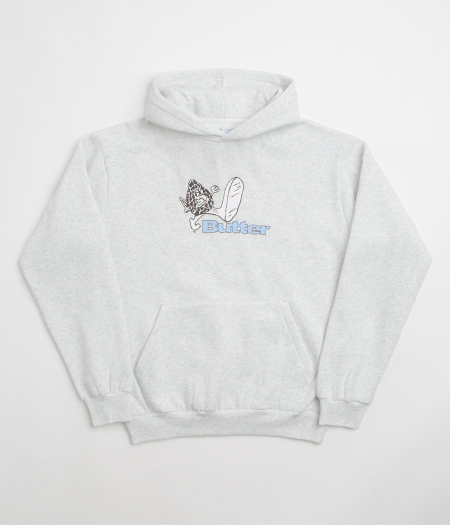 Butter Goods Steppin' Logo Hoodie - Ash
