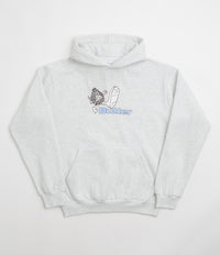 Butter Goods Steppin' Logo Hoodie in Ash