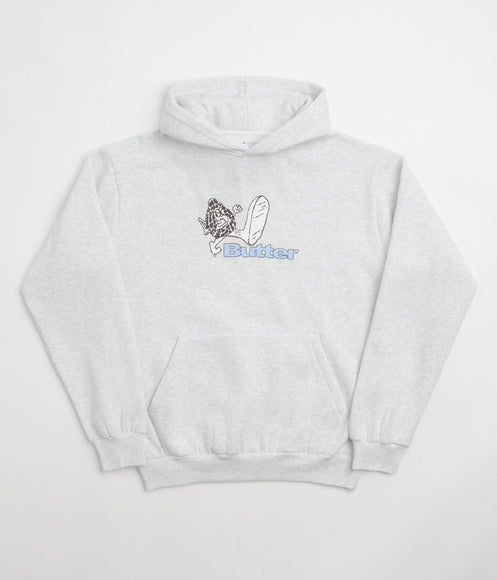 Butter Goods Steppin' Logo Hoodie - Ash