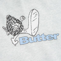 Butter Goods Steppin' Logo Hoodie - Ash thumbnail