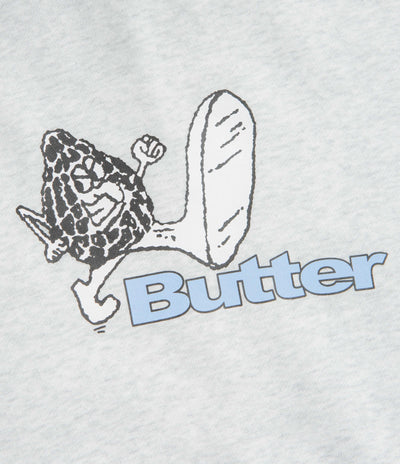 Butter Goods Steppin' Logo Hoodie - Ash