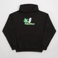 Butter Goods Steppin' Logo Hoodie - Black thumbnail