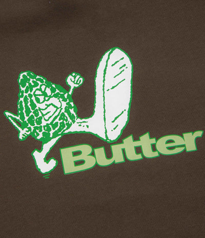 Butter Goods Steppin' Logo Hoodie - Brown