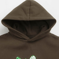 Butter Goods Steppin' Logo Hoodie - Brown thumbnail
