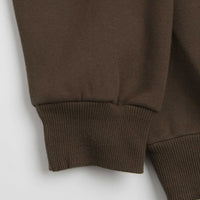 Butter Goods Steppin' Logo Hoodie - Brown thumbnail