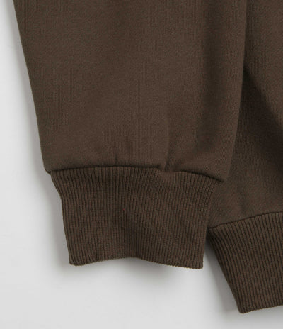 Butter Goods Steppin' Logo Hoodie - Brown