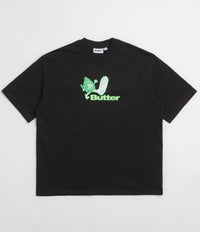Butter Goods Steppin' Logo T-Shirt in Black