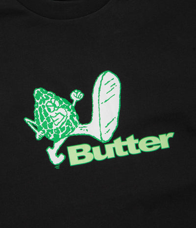 Butter Goods Steppin' Logo T-Shirt - Black