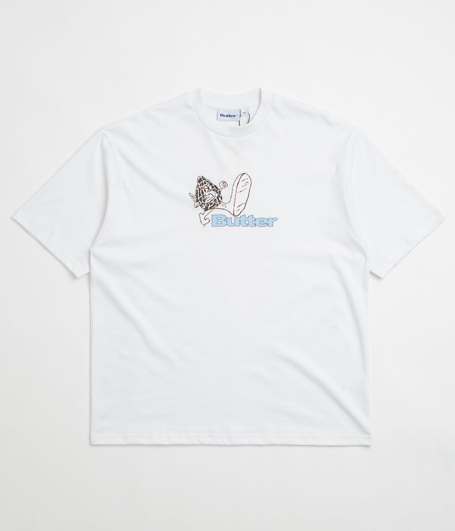 Butter Goods Steppin' Logo T-Shirt - White