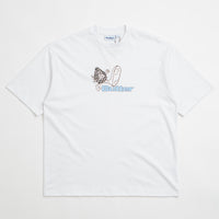 Butter Goods Steppin' Logo T-Shirt - White thumbnail