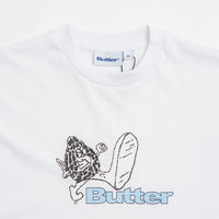 Butter Goods Steppin' Logo T-Shirt - White thumbnail