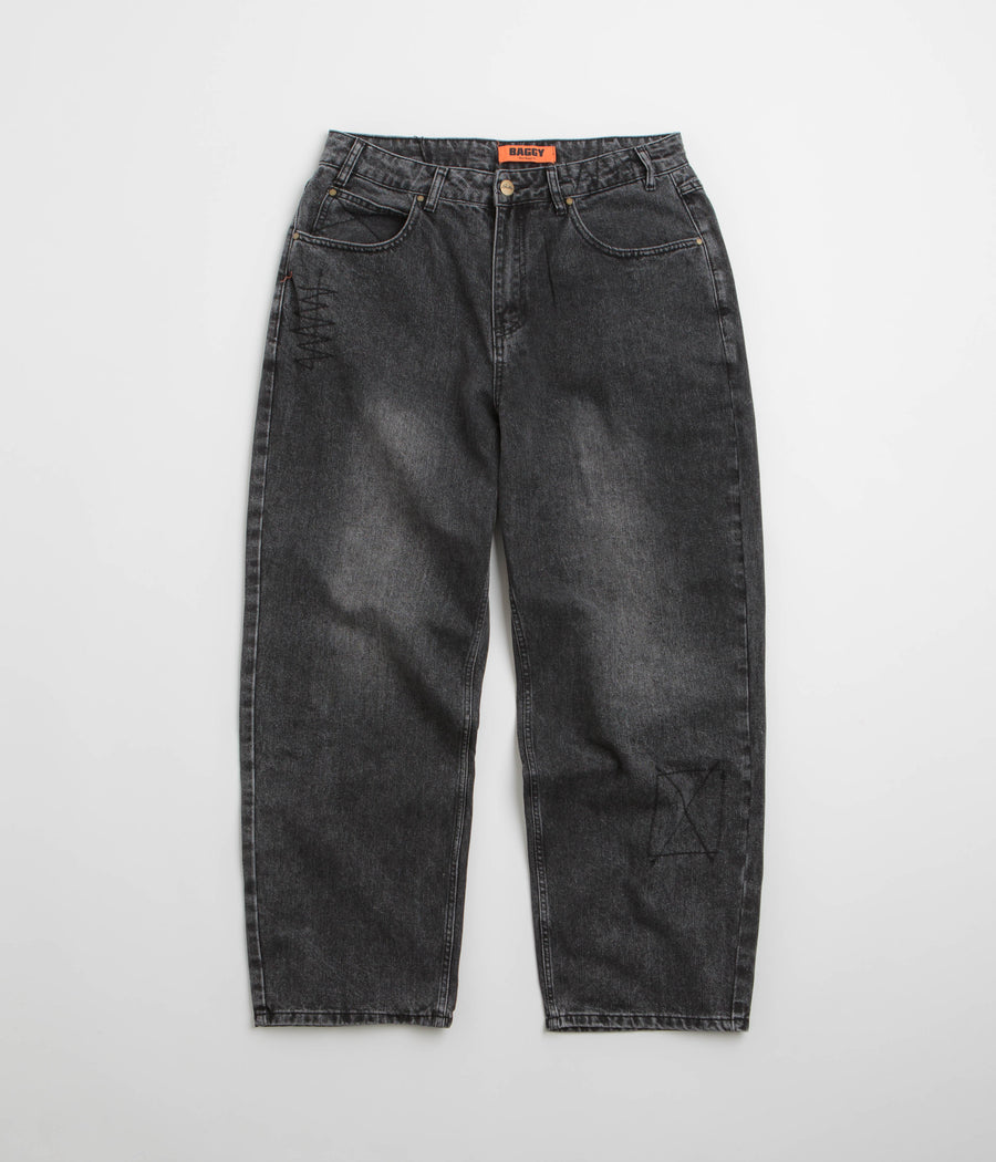 Butter Goods Stitch Jeans in Distressed Grey