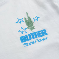 Butter Goods Stone Flower T-Shirt - White thumbnail
