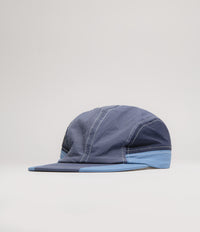 Butter Goods Stream 4 Panel Cap in Navy and Ice