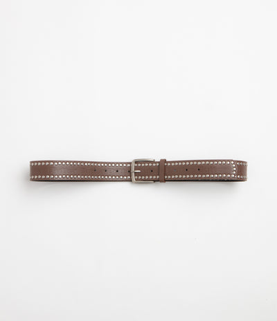Butter Goods Studded Belt - Brown