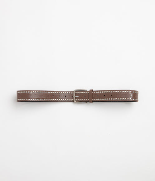 Butter Goods Studded Belt - Brown
