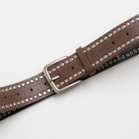 Butter Goods Studded Belt - Brown thumbnail