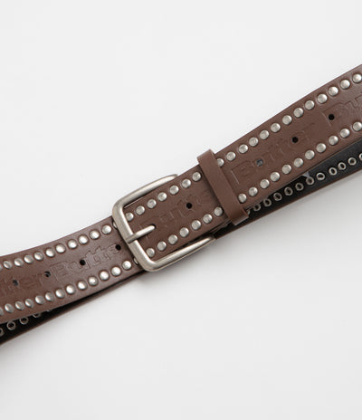 Butter Goods Studded Belt - Brown